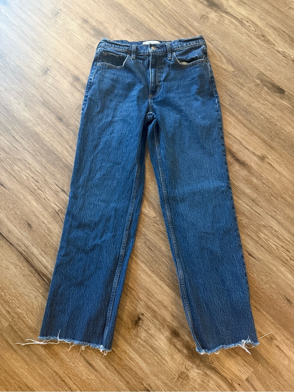 Abercrombie & Fitch Dark Blue Low Rise Jeans